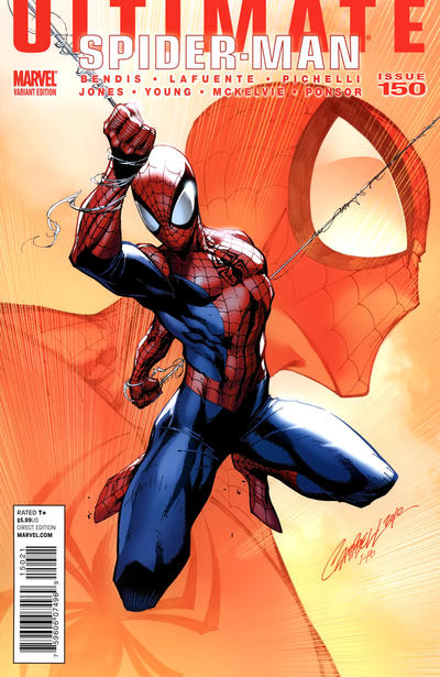 Cover for Ultimate Spider-Man (Marvel, 2009 series) #150 [Campbell Cover]