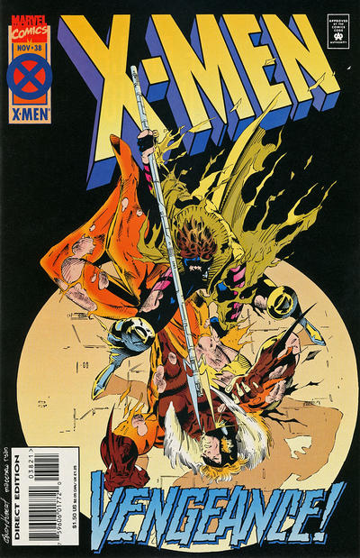 Cover for X-Men (Marvel, 1991 series) #38 [Regular Edition]
