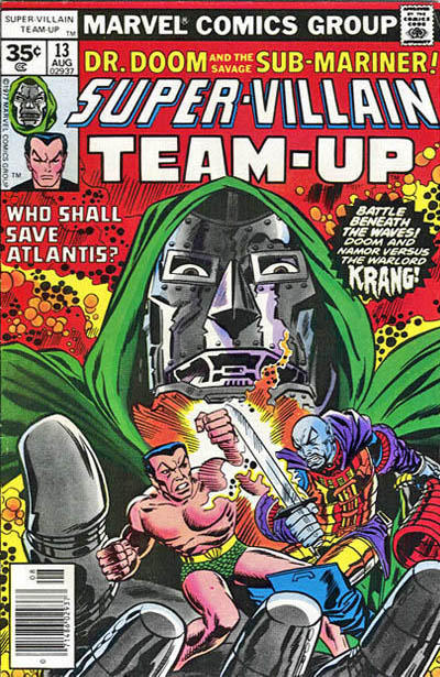 Cover for Super-Villain Team-Up (Marvel, 1975 series) #13 [35¢]
