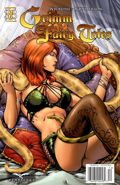 Cover for Grimm Fairy Tales (Zenescope Entertainment, 2005 series) #33 [Cover B by Bernard Diego]