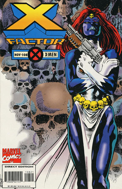 Cover for X-Factor (Marvel, 1986 series) #108 [Direct Edition - Standard]