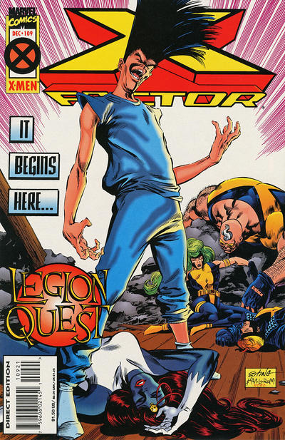 Cover for X-Factor (Marvel, 1986 series) #109 [Direct Edition - Standard]