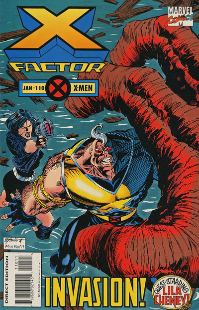 Cover for X-Factor (Marvel, 1986 series) #110 [Direct Edition - Standard]