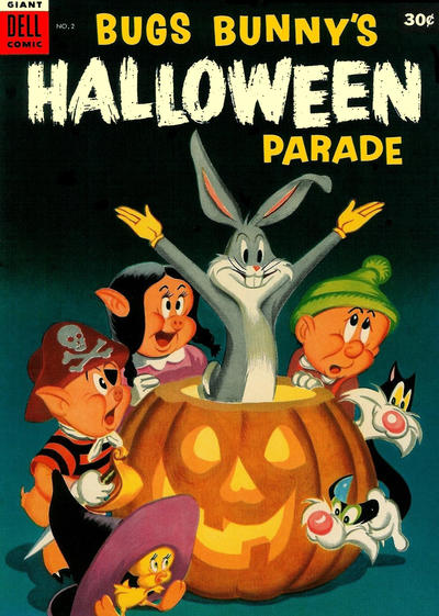 Cover for Bugs Bunny's Halloween Parade (Dell, 1953 series) #2 [30¢]