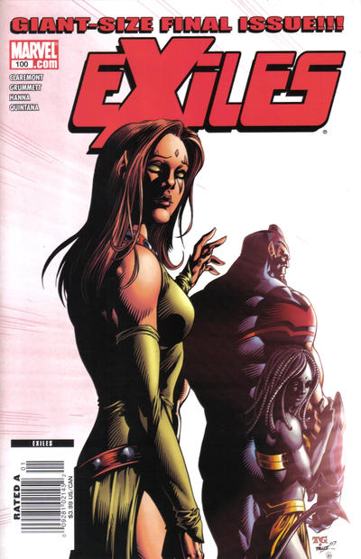 Cover for Exiles (Marvel, 2001 series) #100 [Newsstand]