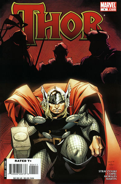 Cover for Thor (Marvel, 2007 series) #4