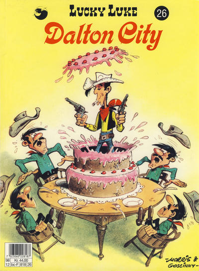 Cover for Lucky Luke (Semic, 1977 series) #26 - Dalton City [3. opplag]