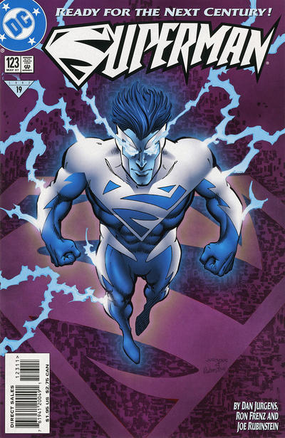 Cover for Superman (DC, 1987 series) #123 [Standard Edition]