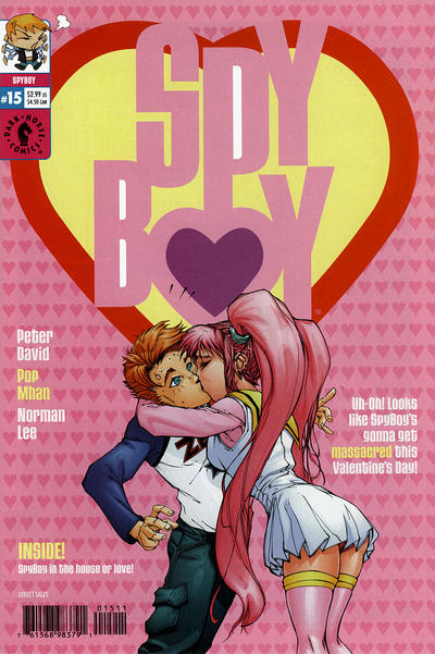 Cover for SpyBoy (Dark Horse, 1999 series) #15 [Pop Mhan Cover]