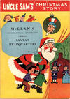 Cover for Uncle Sam's Christmas Story (Western, 1958 series) [McLean's Variant]