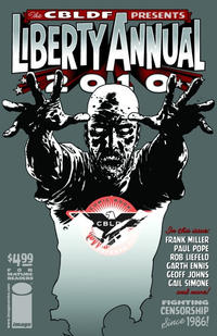 Cover Thumbnail for The CBLDF Presents Liberty Annual (Image, 2010 series) #2010 [Walking Dead 1 in 10 Variant cover]