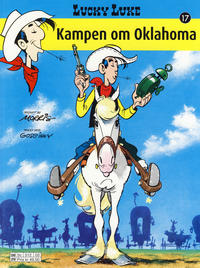 Cover Thumbnail for Lucky Luke (Hjemmet / Egmont, 1991 series) #17 - Kampen om Oklahoma