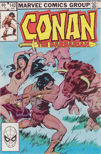 Cover for Conan the Barbarian (Marvel, 1970 series) #142 [Direct]