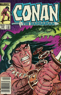 Cover for Conan the Barbarian (Marvel, 1970 series) #155 [Newsstand]