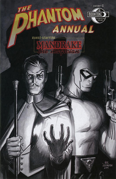Cover for The Phantom Annual (Moonstone, 2007 series) #2 [Cover C]