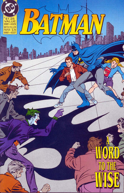 Cover for Batman: A Word to the Wise (DC, 1992 series) 