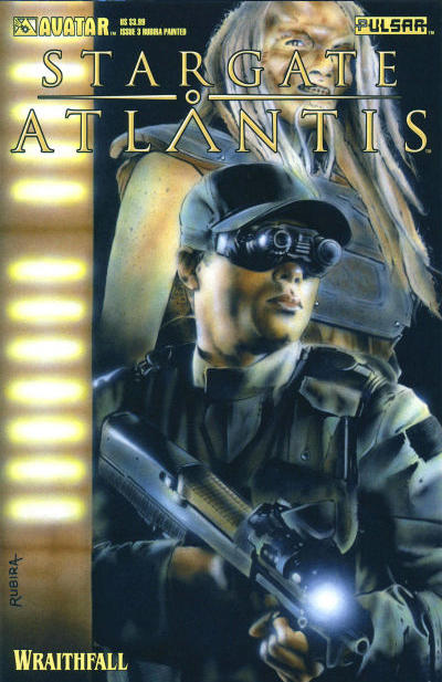 Cover for Stargate Atlantis: Wraithfall (Avatar Press, 2005 series) #3 [Rubira Painted]