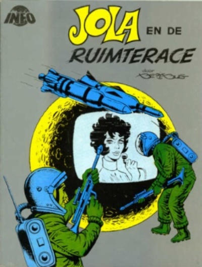 Cover for Jola en de ruimterace (RAJ-Publications, 1977 series) 