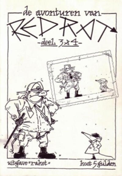 Cover for De avonturen van Red Rat (Raket, 1981 series) #3 & 4