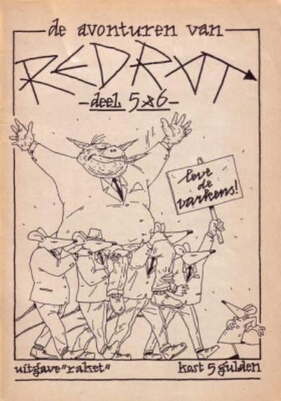 Cover for De avonturen van Red Rat (Raket, 1981 series) #5 & 6