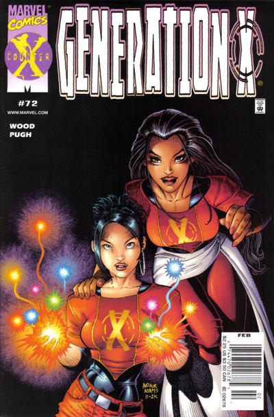 Cover for Generation X (Marvel, 1994 series) #72 [Newsstand]