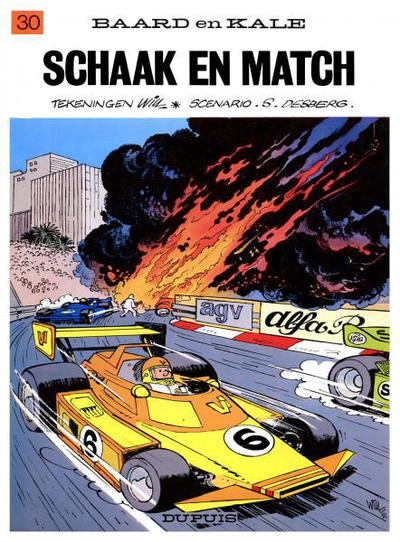 Cover for Baard en Kale (Dupuis, 1954 series) #30 - Schaak en match