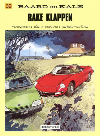 Cover for Baard en Kale (Dupuis, 1954 series) #39 - Rake klappen