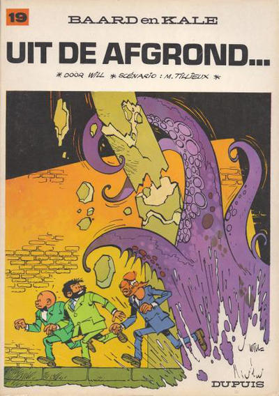 Cover for Baard en Kale (Dupuis, 1954 series) #19 - Uit de afgrond...