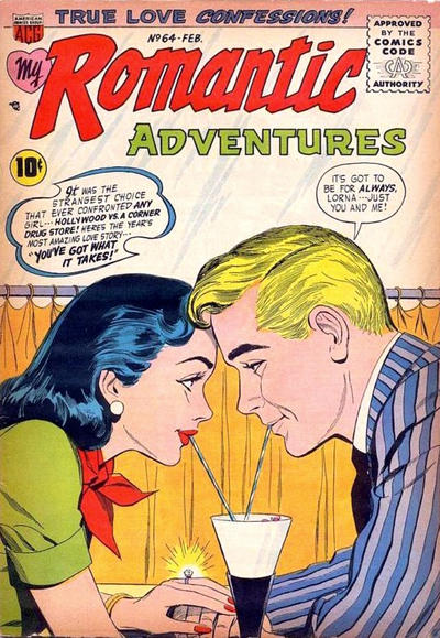 Cover for Romantic Adventures (American Comics Group, 1949 series) #64