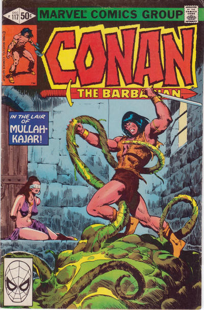 Cover for Conan the Barbarian (Marvel, 1970 series) #117 [Direct]