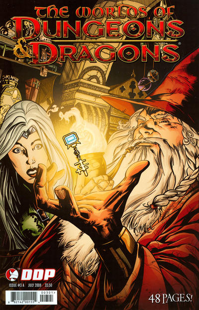 Cover for The Worlds of Dungeons & Dragons (Devil's Due Publishing, 2008 series) #3