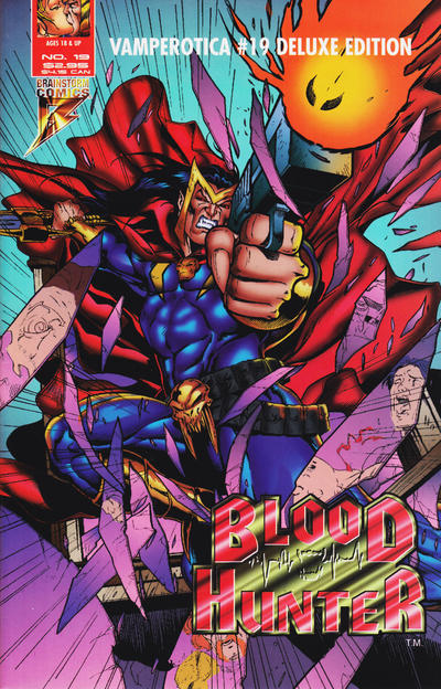 Cover for Vamperotica (Brainstorm Comics, 1994 series) #19 [Deluxe Edition]