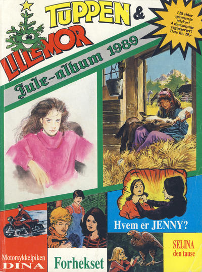 Cover for Tuppen & Lillemor (Serieforlaget / Se-Bladene / Stabenfeldt, 1985 series) #[15] - Jule-album 1989