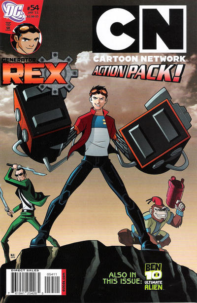 Cover for Cartoon Network Action Pack (DC, 2006 series) #54 [Direct Sales]