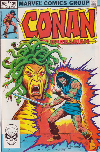 Cover for Conan the Barbarian (Marvel, 1970 series) #139 [Direct]