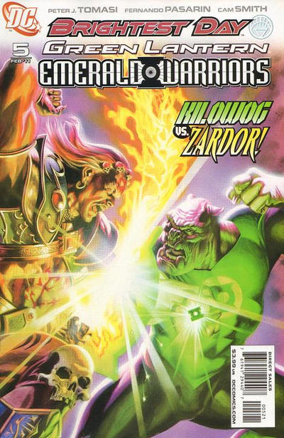 Cover for Green Lantern: Emerald Warriors (DC, 2010 series) #5 [Felipe Massafera Cover]