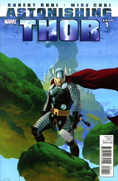 Cover for Astonishing Thor (Marvel, 2011 series) #1