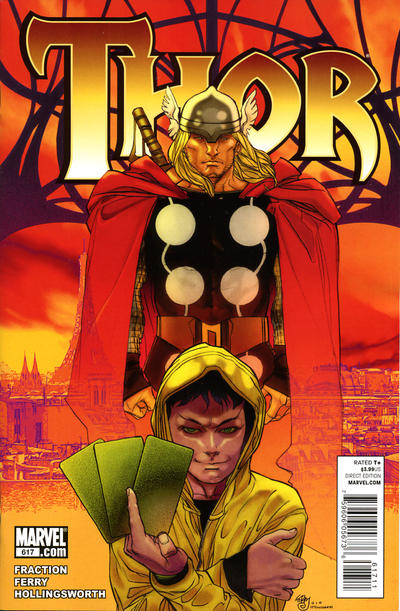 Cover for Thor (Marvel, 2007 series) #617