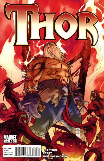Cover for Thor (Marvel, 2007 series) #618
