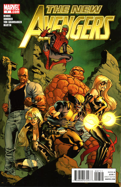Cover for New Avengers (Marvel, 2010 series) #7