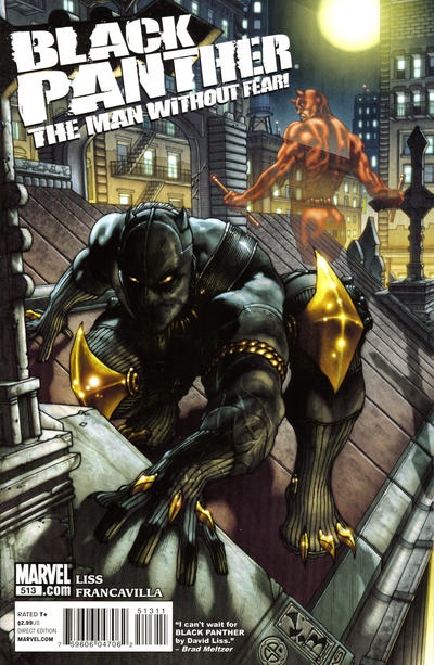 Cover for Black Panther: The Man without Fear (Marvel, 2011 series) #513