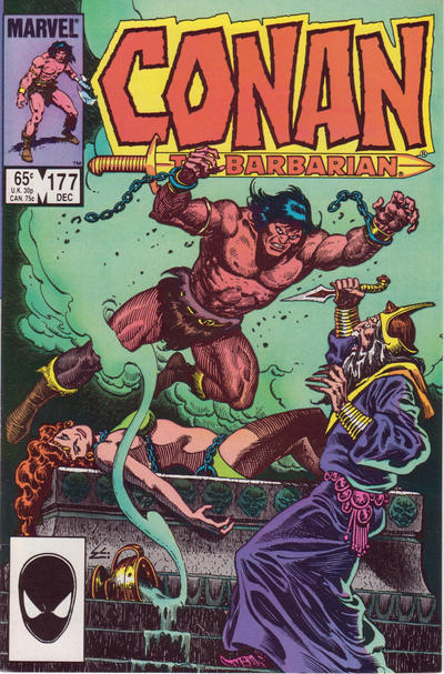 Cover for Conan the Barbarian (Marvel, 1970 series) #177 [Direct]