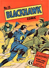 Cover for Blackhawk Comic (Young's Merchandising Company, 1948 series) #13