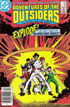Cover Thumbnail for Adventures of the Outsiders (1986 series) #40 [Newsstand]