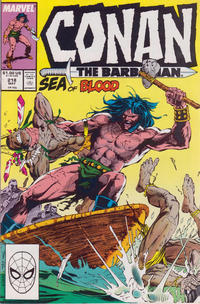 Cover for Conan the Barbarian (Marvel, 1970 series) #218 [Direct]