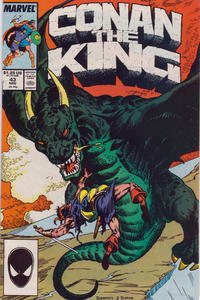 Cover for Conan the King (Marvel, 1984 series) #43 [Direct]
