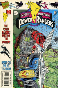 Cover for Saban's Mighty Morphin Power Rangers (Marvel, 1995 series) #5