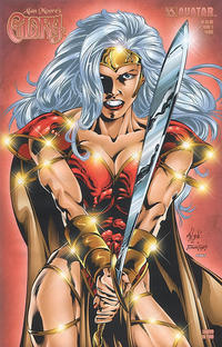 Cover Thumbnail for Alan Moore's Glory (Avatar Press, 2001 series) #1 [Haley "Fierce" Cover]