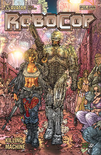 Cover Thumbnail for RoboCop: Killing Machine (Avatar Press, 2004 series) #1 [Wrap]