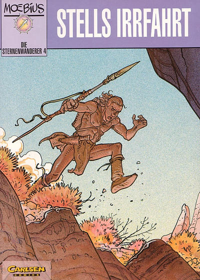 Cover for Die Sternenwanderer (Carlsen Comics [DE], 1989 series) #4 - Stells Irrfahrt